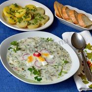 Рецепт Холодника из щавеля на кефире