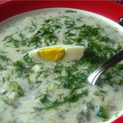 Холодник из щавеля