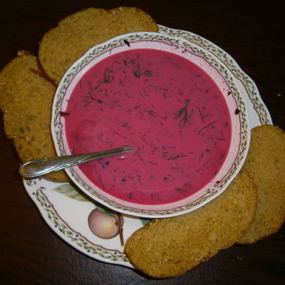 Холодник из свеклы