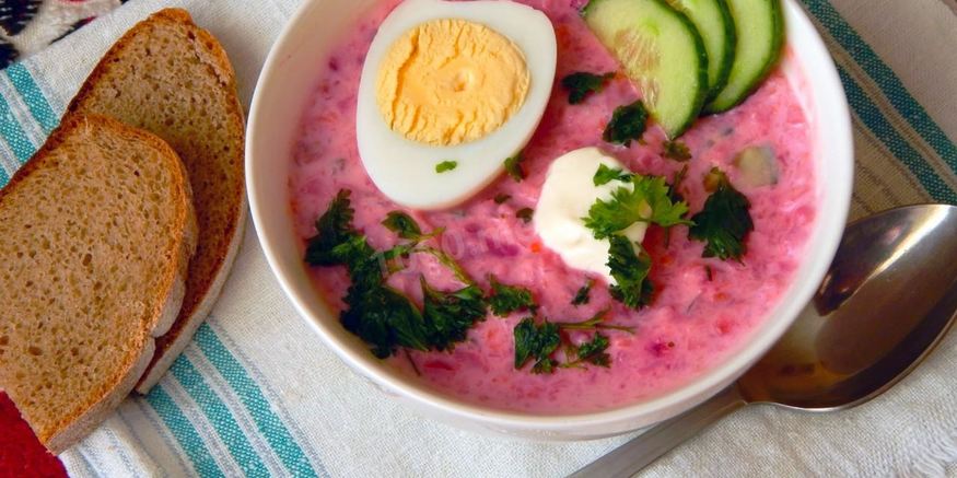 Рецепт холодника на кефире