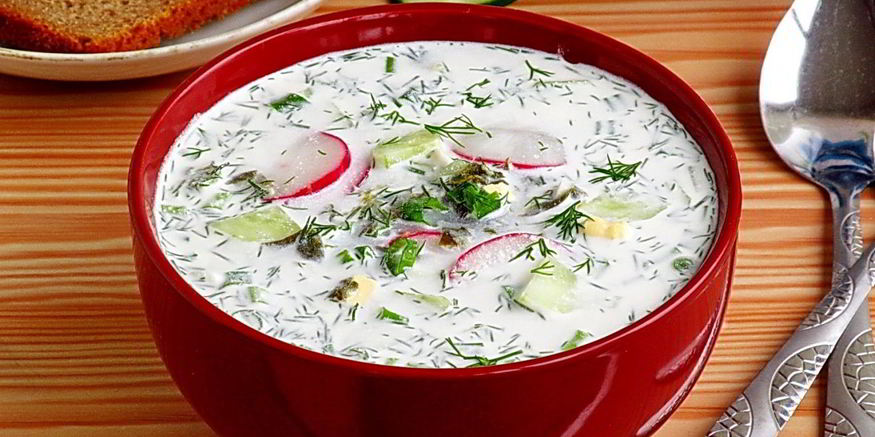 Рецепт холодника со щавелем