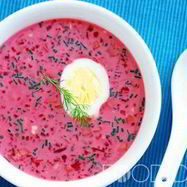 Рецепт Холодника со свеклой на кефире