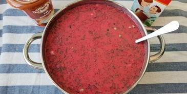 холодный литовский суп за 10 минут