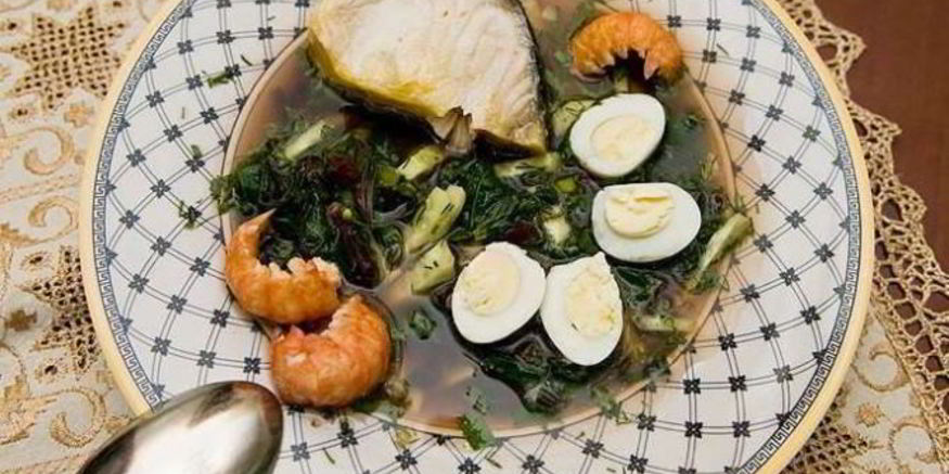 Рецепт холодного супа ботвинья