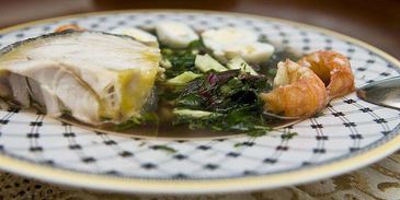 холодный суп ботвинья