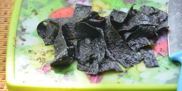 холодный суп из морской капусты