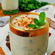 Рецепт Холодного супа-пюре из кольраби с яблоками и кедровыми орешками