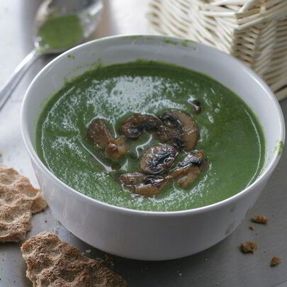 Холодный суп-пюре из петрушки