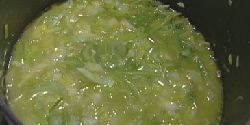 холодный суп-пюре из петрушки