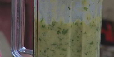 холодный суп-пюре из петрушки