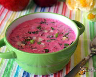 Холодный свекольный суп