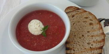 холодный томатный суп