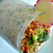 Рецепт Летнего, холодного, йогуртового супа