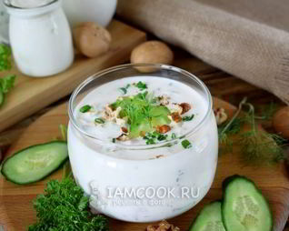 Суп Таратор с йогуртом