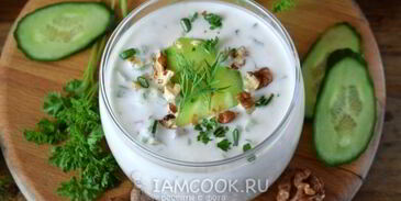 суп таратор с йогуртом