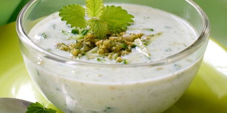 Рецепт таратора с мятой и эстрагоном