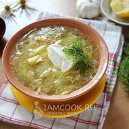 Рецепт Классического грибного супа