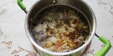 классический грибной суп