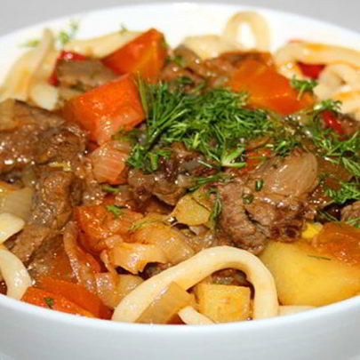 Лагман по-узбекски