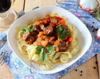 Лагман в мультиварке