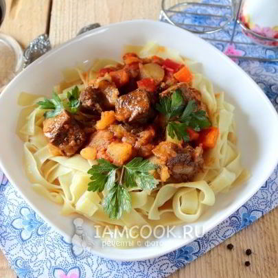 Лагман в мультиварке