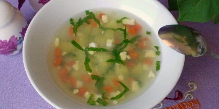 Рецепт легкого супа беза мясов