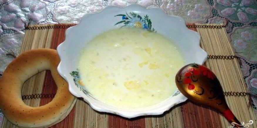 Рецепт молочного супа с картофелем