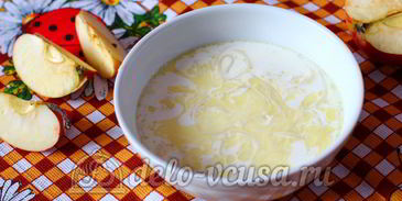 молочный суп с вермишелью