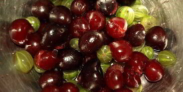 фруктово-ягодная окрошка