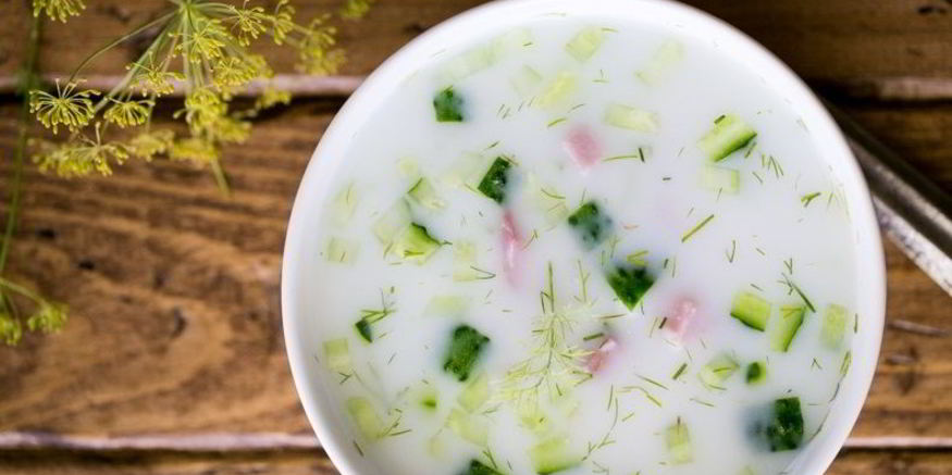 Рецепт окрошки классической на воде