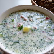 Рецепт Окрошки классической с колбасой