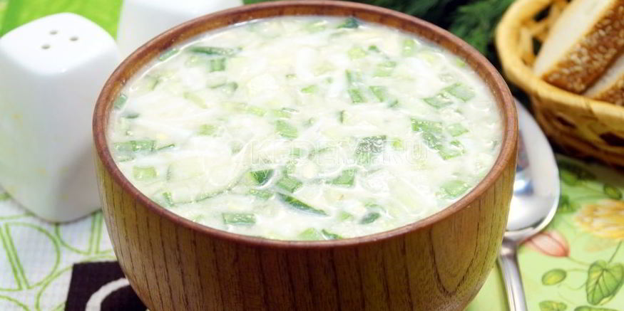 Рецепт окрошки крестьянка