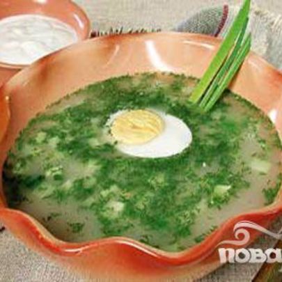 Окрошка на фруктовом настое