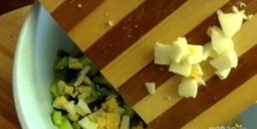 окрошка на кефире с горчицей