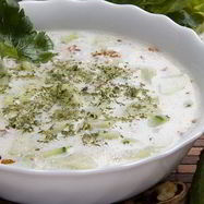 Рецепт Окрошки на мацони по-азербайджански