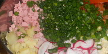 окрошка на свекольном отваре