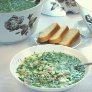 Рецепт Окрошки на сыворотке с куриной грудкой