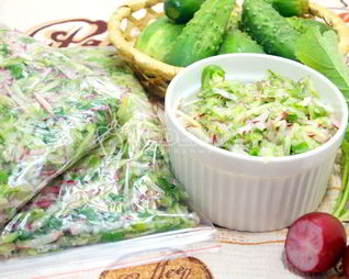 Окрошка на зиму