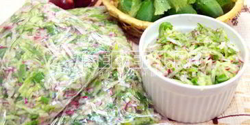 окрошка на зиму