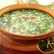 Рецепт Окрошки овощной Весенней