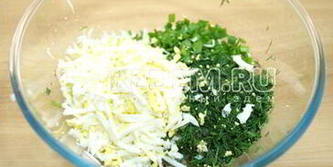 окрошка овощная весенняя