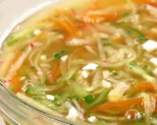 Окрошка овощная