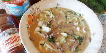 окрошка по-татарски