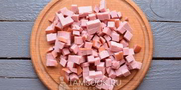 окрошка с колбасой на уксусе