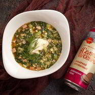 Рецепт Окрошки с колбасой