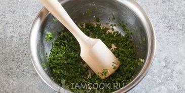 окрошка с копченой курицей