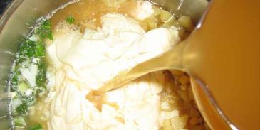 окрошка с майонезом