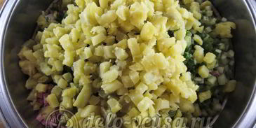 окрошка с редиской