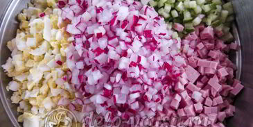 окрошка с редиской