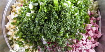 окрошка с редиской